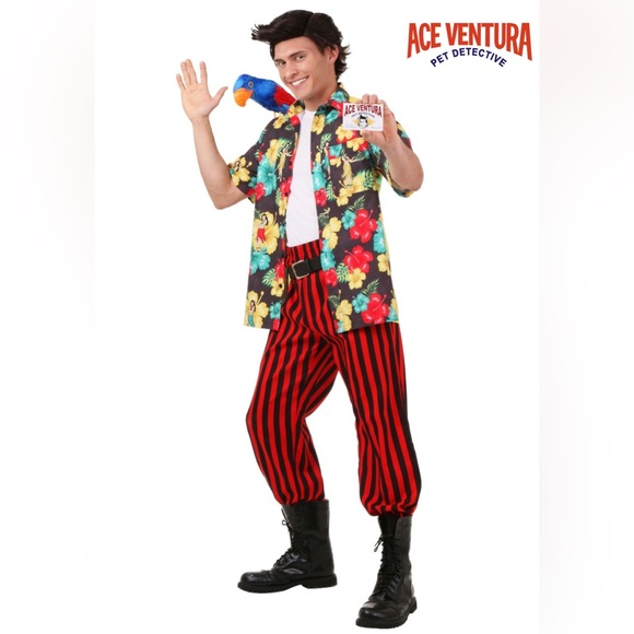 Halloween Costumes Other - Men’s Ace Ventura Halloween Costume, L, NWT